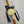 greek easter candle with navy ribbon