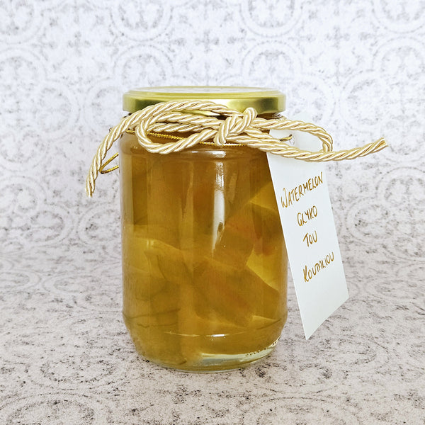 Watermelon Glyko Tou Koutaliou - Watermelon Spoon Sweet Preserve